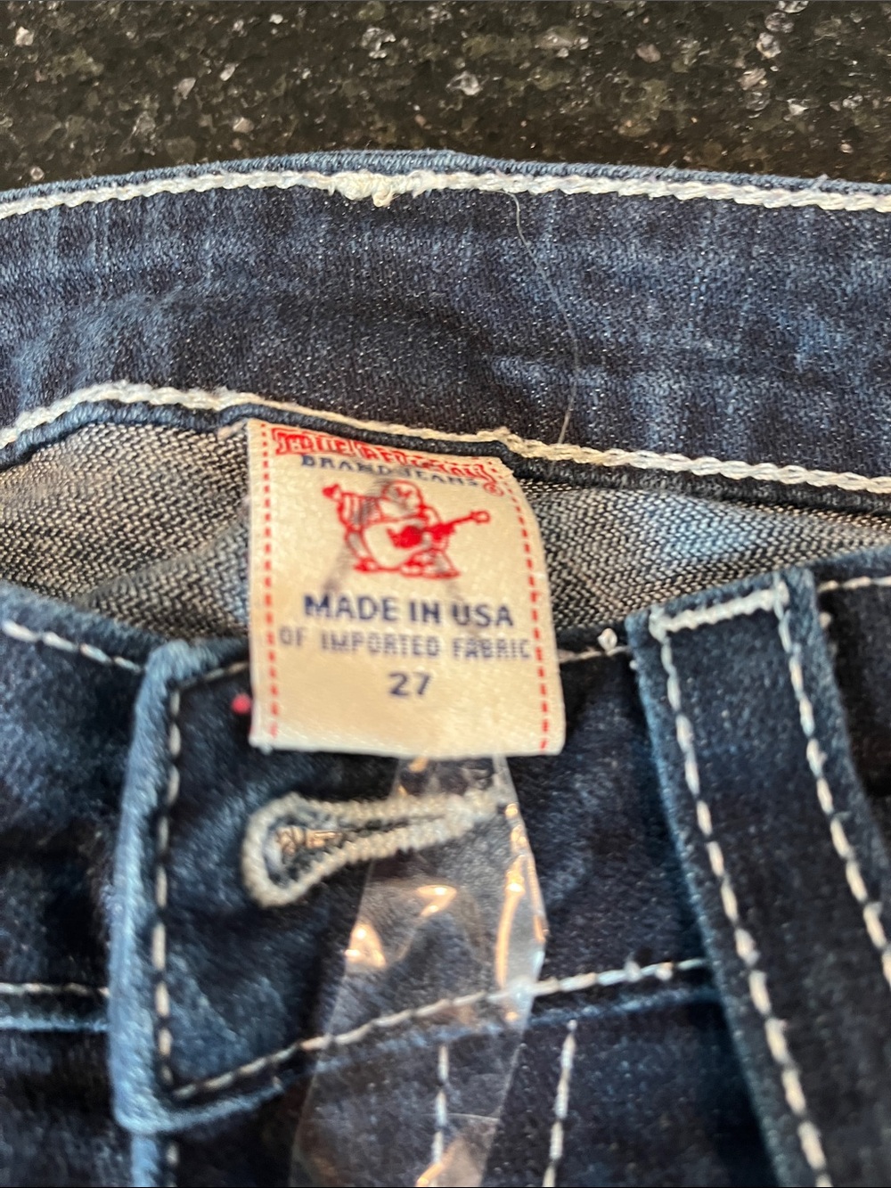 True Religion Dark Indigo Bootcut Jeans - Picture 3 of 4